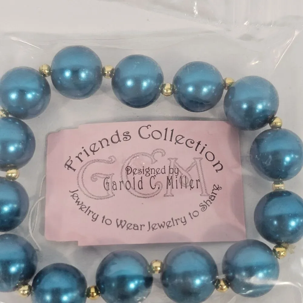 Garold C. Miller Friends Collection Bead Bracelet & Earring Lot of 7 Sets New